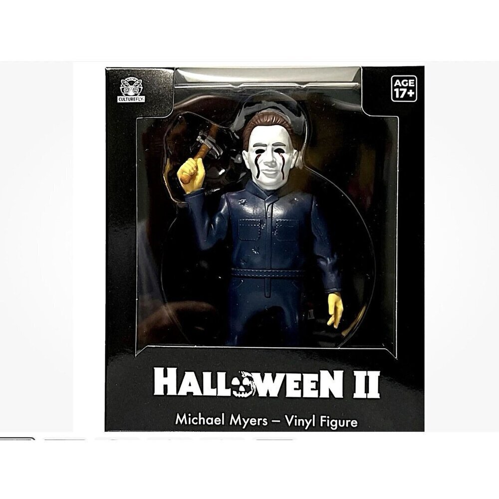 Halloween II Michael Myers Vinyl Figure Ages 17+ Size 4.5 INC (NEW ORIGINAL BOX)